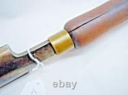 Gouge, Woodworkers 1-7/8 Wide BUCK BROS. Vintage Outside Bevel Gouge, USA