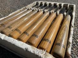Great Neck Chisel Gouge Carving Tool Set Of 8 Pieces 16 Wood Working