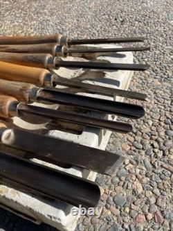 Great Neck Chisel Gouge Carving Tool Set Of 8 Pieces 16 Wood Working