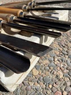 Great Neck Chisel Gouge Carving Tool Set Of 8 Pieces 16 Wood Working