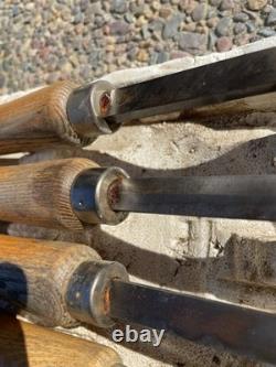 Great Neck Chisel Gouge Carving Tool Set Of 8 Pieces 16 Wood Working