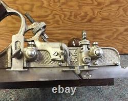 Great STANLEY No. 45 SWEETHEART COMBINATION PLANE + Box of CUTTERS Woodworking