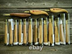 HUGE LOT of OCC TOOLS, DRAKE, and FLEXCUT Woodcarving Knives/Gouges (not Helvie)