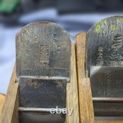 Hand Plane Blades Set Four Steel Rusty Chipped Used Timeworn Condition