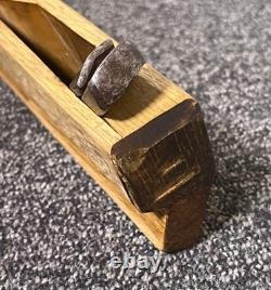 Hand Plane Kanna 18mm Vintage Woodworking Tool Authentic Ready to Use