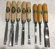 Henry Taylor and Two Cherries WoodCarving Woodworking Chisels Gouges carving lot