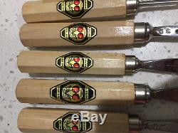 Henry Taylor and Two Cherries WoodCarving Woodworking Chisels Gouges carving lot