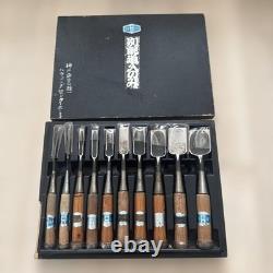 Higashi Kinji Nomi 10pc Gouge Set Hand Tools Woodworking Professional Grade