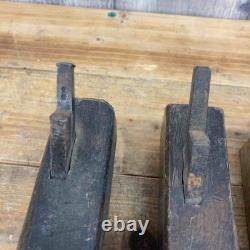 Hinoya 4 Piece Planer Set Japanese Woodworking Tools Used Condition
