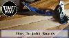 How To Joint A Board Without A Jointer Hand Tool Woodworking Skill