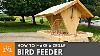 How To Make A Bird Feeder Woodworking