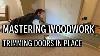 How To Trim A Door In Situ Easy No Mess Method Festool Woodworking Guide