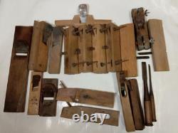 Huge! LOT 38 JAPANESE Wood Plane KANNA & Chisel NOMI lot Set F45611