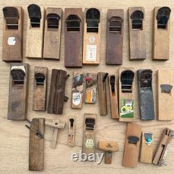 Huge! Lot 26 JAPANESE style WOOD PLANE / KANNA SET Bulk sale F45585