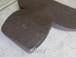 Huge Vintage 12-1/2 Broad Axe Collectible Woodworking Tool