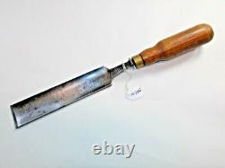 I & H SORBY Vintage 1-9/16 Wide Cut Crank Neck Woodworker's Gouge, Sheffield