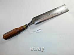 I & H SORBY Vintage 1-9/16 Wide Cut Crank Neck Woodworker's Gouge, Sheffield