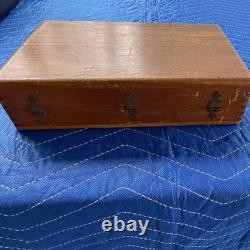 IRWIN Vintage Drill Bit Set Holdall No. 732-10 IN Brace Woodworking Tool