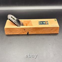 Ichizo Japanese Woodworking Plane 48mm Blue Steel, Double Blade, Rare NOS