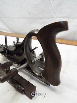 J. Siegley 1890 Patent Combination Plow Plane Wood Fence Carpenter Woodworking