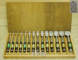 JAPANESE CHISEL 14-piece special set Sadahiro from JAPAN b47