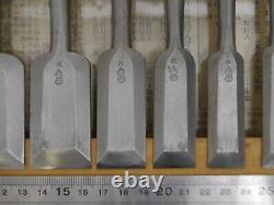 JAPANESE CHISEL 14-piece special set Sadahiro from JAPAN b47