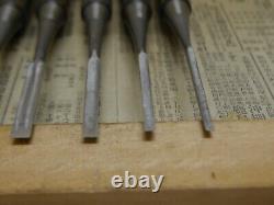 JAPANESE CHISEL 14-piece special set Sadahiro from JAPAN b47