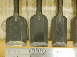 JAPANESE CHISEL NOMI Set of 10 all From Japan b83