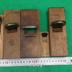 JAPANESE style WOOD PLANE KANNA Lot set used japan F15335