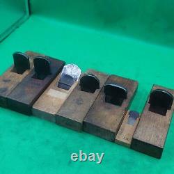 JAPANESE style WOOD PLANE KANNA Lot set used japan F15335