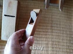 JAPANESE style WOOD PLANE KANNA lot 6 carpenter tools DAIKU USED Vintage
