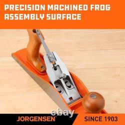 JORGENSEN No. 5 Hand Planer Wood Planer for Flattening Jack Plane for Woodworking