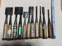 Japanese Carpenter Engraving Tool 11pcs/set Woodworking Gouges Tools Japan Japanese Carpenter Engraving Tool 11pcs/set Woodworking Gouges Tools Japan