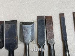 Japanese Carpenter Engraving Tool 11pcs/set Woodworking Gouges Tools Japan Japanese Carpenter Engraving Tool 11pcs/set Woodworking Gouges Tools Japan