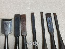 Japanese Carpenter Engraving Tool 11pcs/set Woodworking Gouges Tools Japan Japanese Carpenter Engraving Tool 11pcs/set Woodworking Gouges Tools Japan