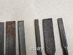 Japanese Carpenter Engraving Tool 11pcs/set Woodworking Gouges Tools Japan Japanese Carpenter Engraving Tool 11pcs/set Woodworking Gouges Tools Japan