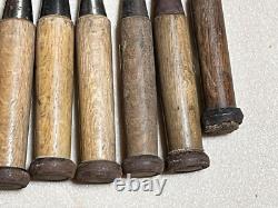 Japanese Carpenter Engraving Tool 11pcs/set Woodworking Gouges Tools Japan Japanese Carpenter Engraving Tool 11pcs/set Woodworking Gouges Tools Japan