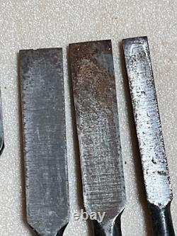 Japanese Carpenter Engraving Tool 11pcs/set Woodworking Gouges Tools Japan Japanese Carpenter Engraving Tool 11pcs/set Woodworking Gouges Tools Japan