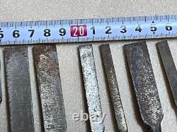 Japanese Carpenter Engraving Tool 11pcs/set Woodworking Gouges Tools Japan Japanese Carpenter Engraving Tool 11pcs/set Woodworking Gouges Tools Japan