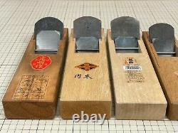 Japanese Carpenter Tool Kanna Hand Plane Shave Woodworking DIY 7-piece set