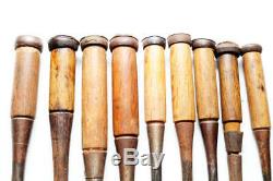 Japanese Carpenter Tool Nomi Traditional 18 Wood Chisels Set DIY Woodworking TRK