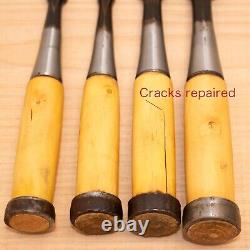 Japanese Chisel? Fox? Set of 5 Hand Tool wood working #477