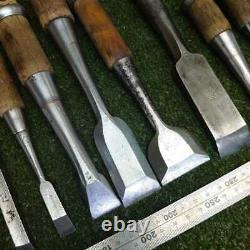 Japanese Chisel Nomi Carpenter Tool 28 pieces Set Woodworking Diy