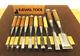 Japanese Chisel Nomi Carpenter Tool Set of 10 Hand Tool wood working