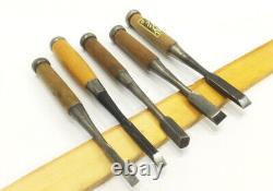 Japanese Chisel Nomi Carpenter Tool Set of 10 Hand Tool wood working