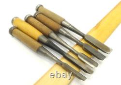 Japanese Chisel Nomi Carpenter Tool Set of 10 Hand Tool wood working