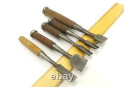 Japanese Chisel Nomi Carpenter Tool Set of 10 Hand Tool wood working