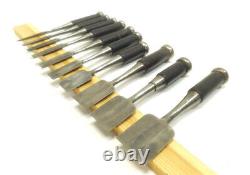 Japanese Chisel Nomi? Carpenter Tool Set of 10 Hand Tool wood working