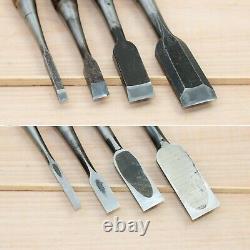 Japanese Chisel Nomi Carpenter Tool Set of 10 Hand Tool wood working #255