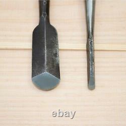 Japanese Chisel Nomi Carpenter Tool Set of 10 Hand Tool wood working #255
